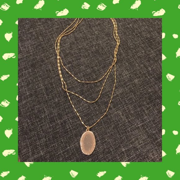 BaubleBar Jewelry - S A L E | NWOT BaubleBar Druzy Necklace
